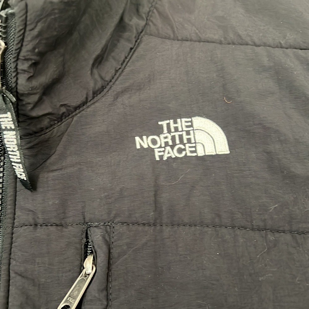 Vintage Retro The North Face Black Denali Fleece Full Zip Jacket Womens Size S
